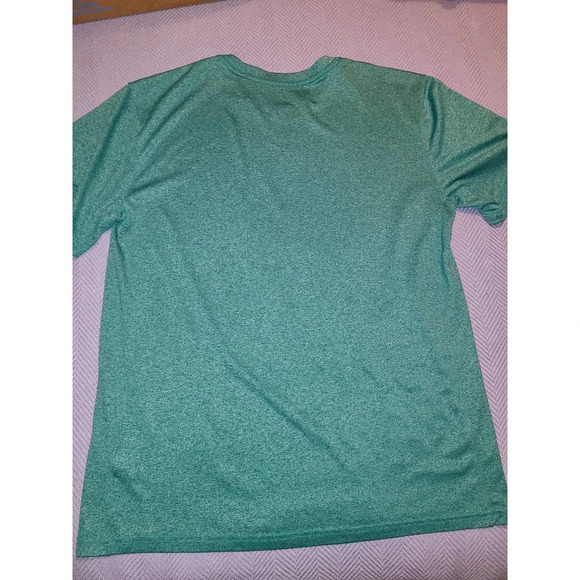 Nike Dri-Fit Pullover T-Shirt Men's Size Large Green Short Sleeve Crew Neck (N) - Picture 3 of 3
